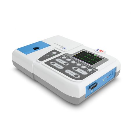 Электрокардиограф одно-трехканальный миниатюрный ЭК3Т – 01 – «Р-Д»/1 (регистрация 1-го или 3-х отведений одновременно) с цветным экраном и бумагой 57 мм