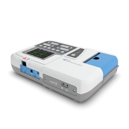 Электрокардиограф одно-трехканальный миниатюрный ЭК3Т – 01 – «Р-Д»/2 (регистрация 1-го или 3-х отведений одновременно) с цветным экраном и бумагой 80 мм