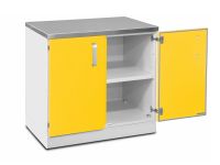 Шкаф медицинский нижний с полками для хранения инструментов и перевязочного материала2