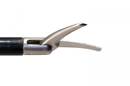 Ножницы монополярные с одной подвижной браншей изогнутые правые (5 мм)