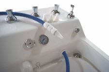 Система подводного душ-массажа для ванны "Аква-гальваника" (регулировка давления 1-5 атм, шланг ПДМ, 4 сменные насадки)