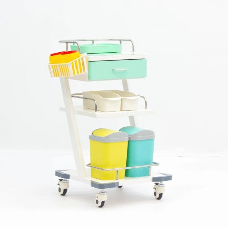 Столик-тележка медицинский МЕТ AVK-130 (19942)