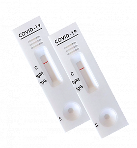 Экспресс тест для выявления антител к коронавирусу COVID 19 Dixion