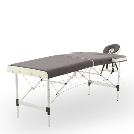 Массажный стол складной алюминиевый Med-Mos JFAL01A 2-х секционный